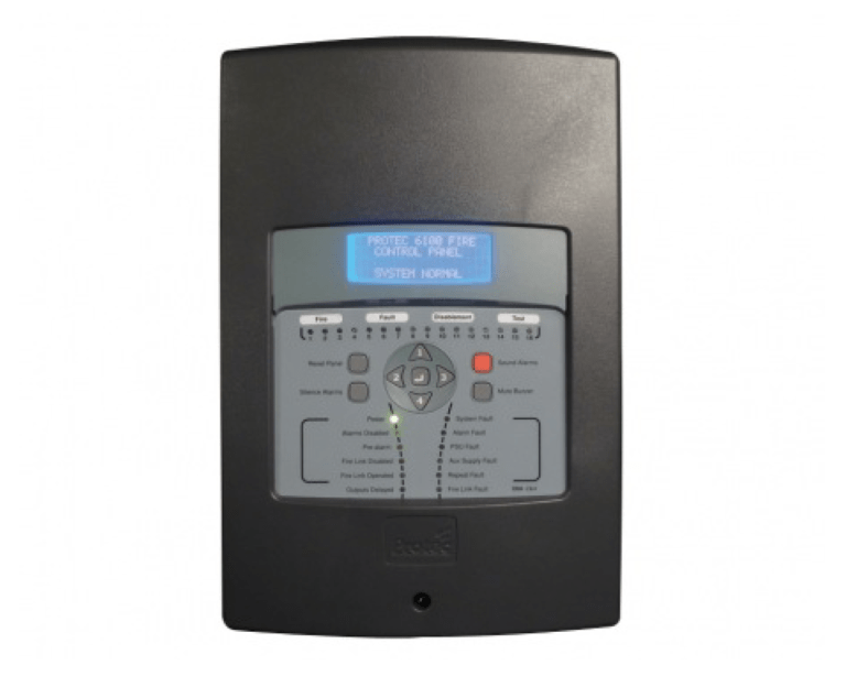 Protec 6100 addressable fire alarm control panel